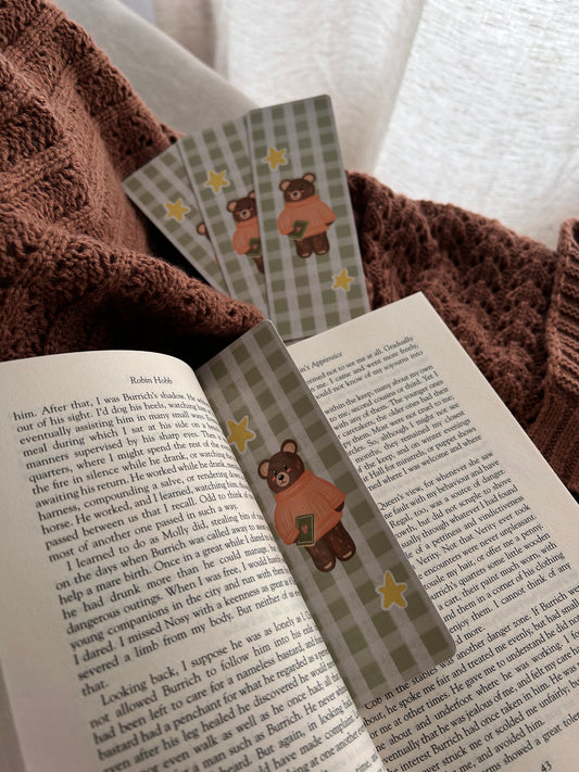Bookish Bear Bookmark