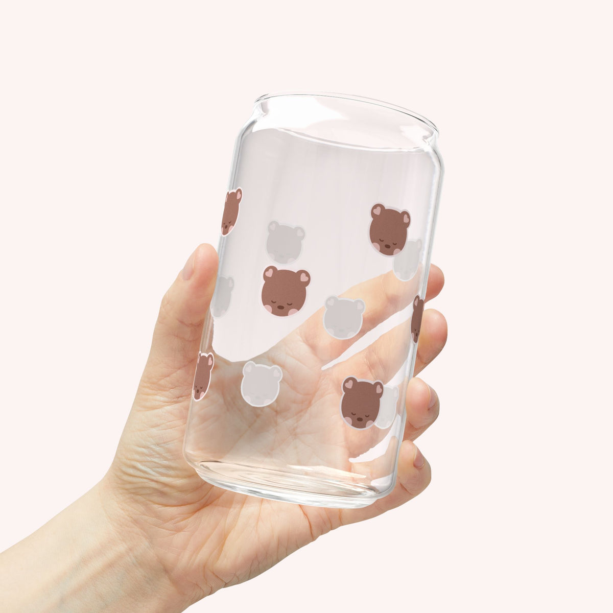 Bookish Bear Glass