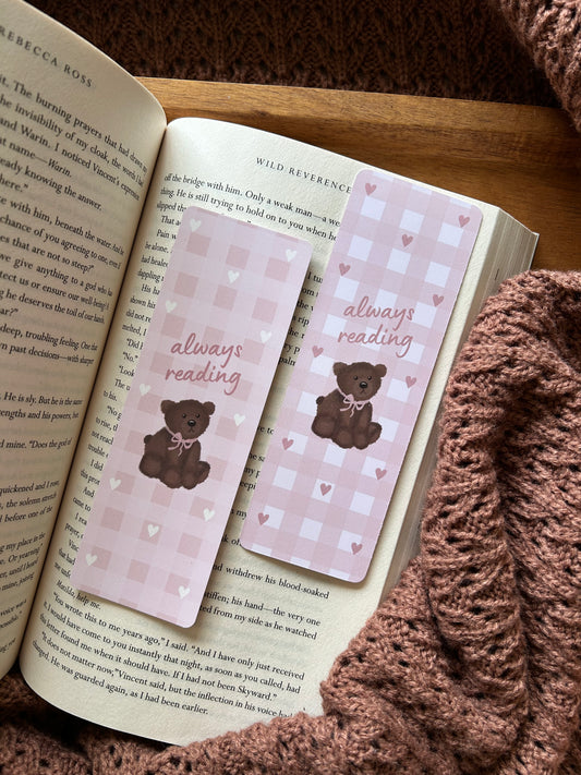 Always Reading Bookmark