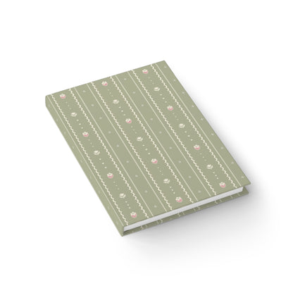 Strawberry Matcha Hardcover Journal