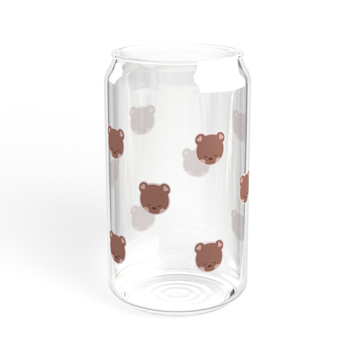 Bookish Bear Glass