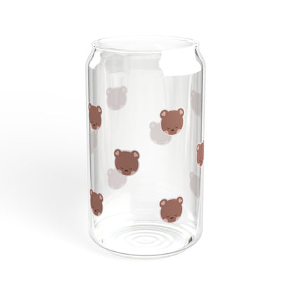 Bookish Bear Glass