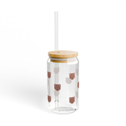 Bookish Bear Glass