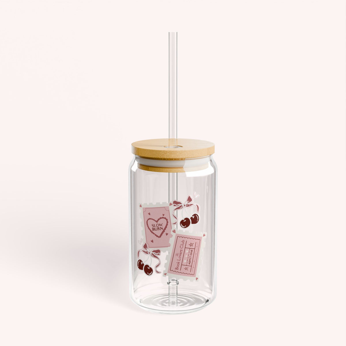 Slow Burn Cherry Glass