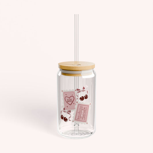 Slow Burn Cherry Glass
