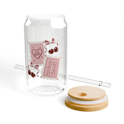 Slow Burn Cherry Glass