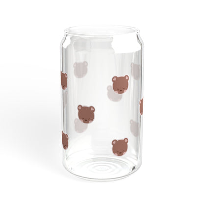 Bookish Bear Glass