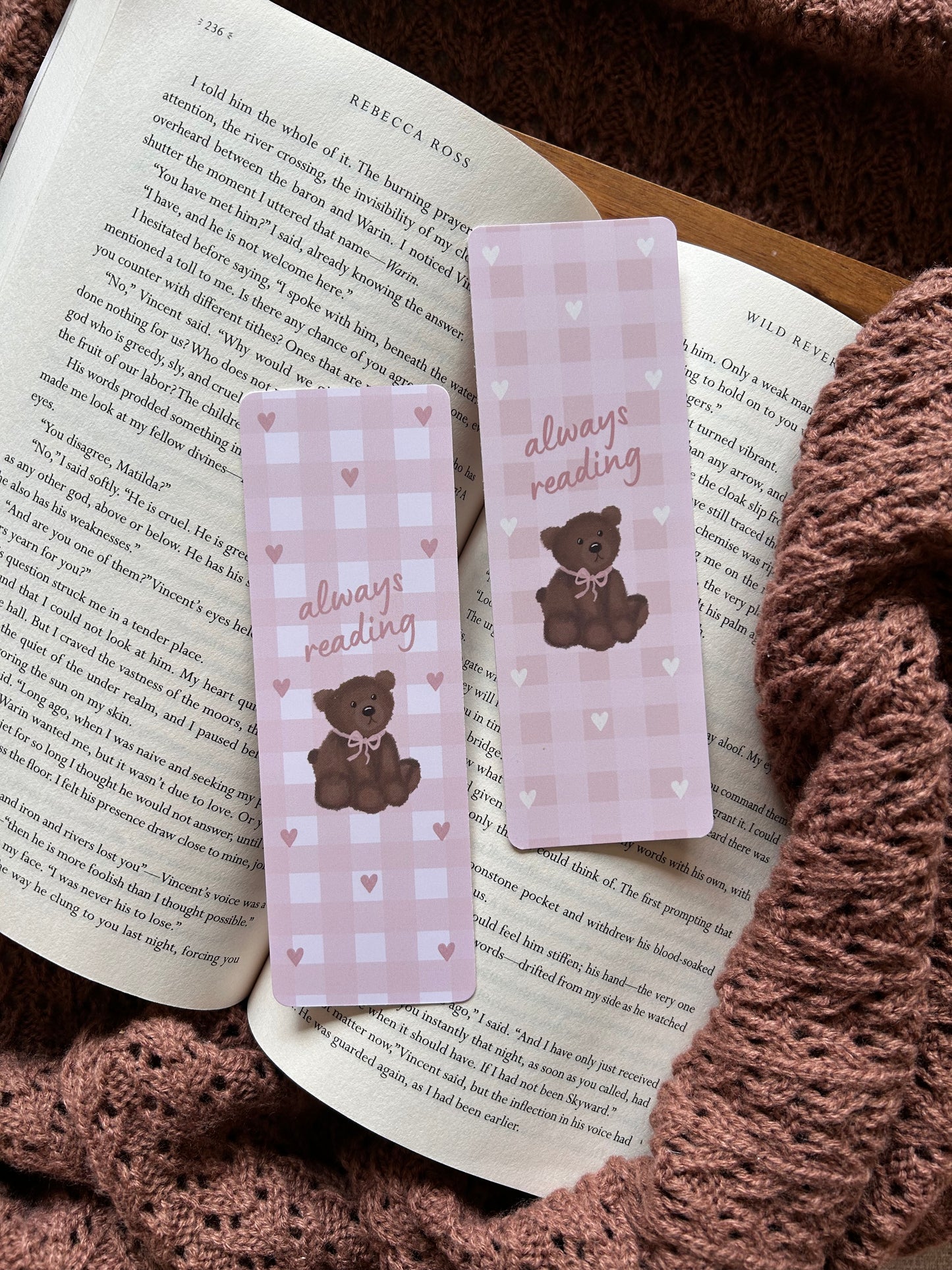 Always Reading Bookmark