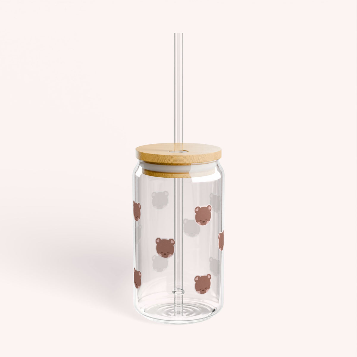 Bookish Bear Glass