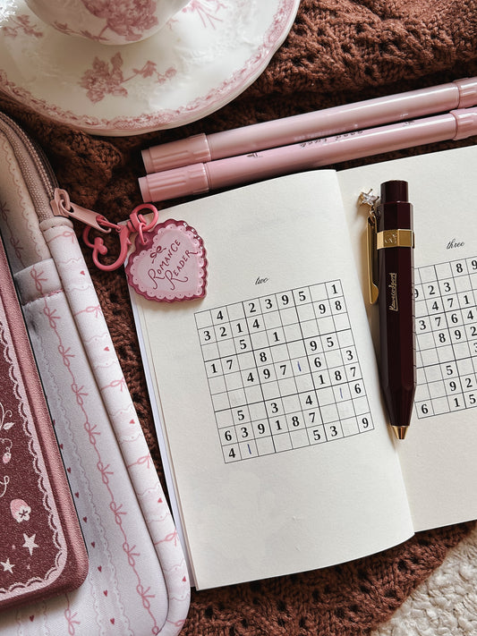 Romance Reader Keychain