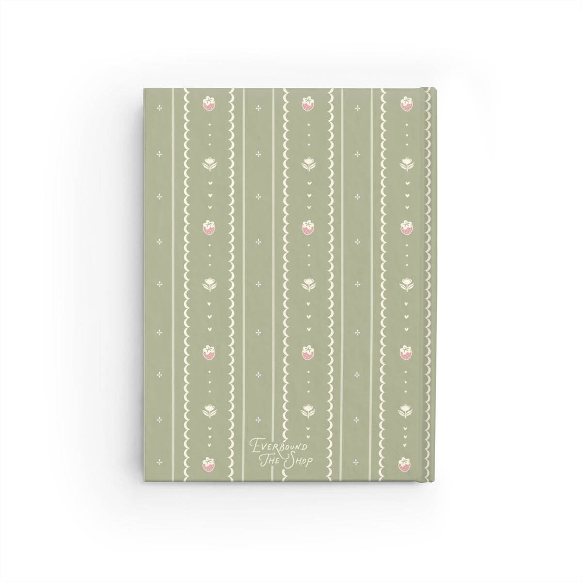 Strawberry Matcha Hardcover Journal