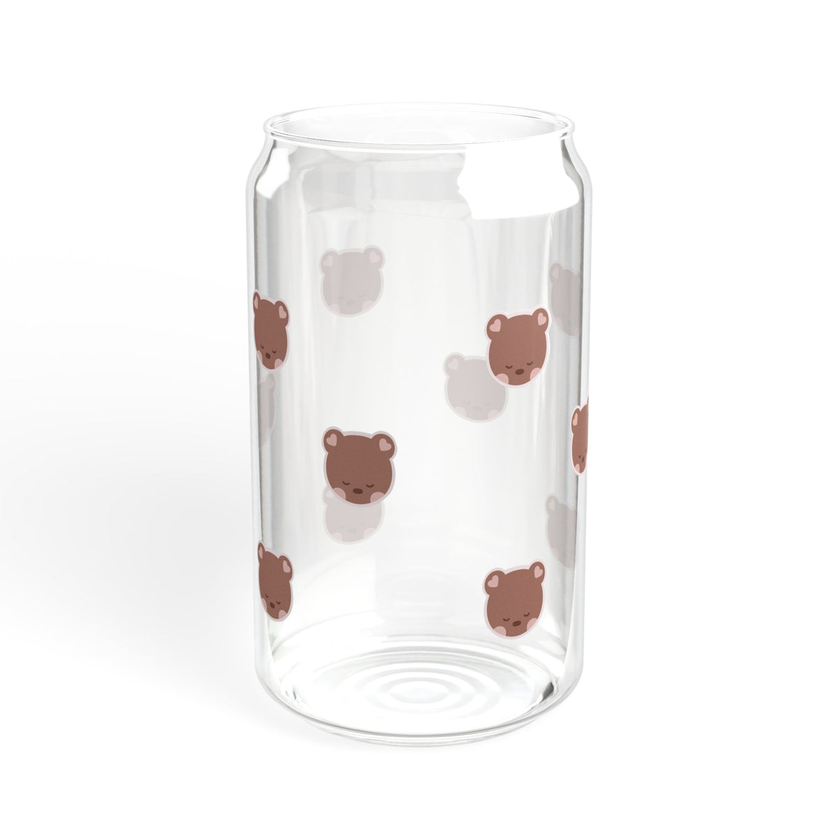Bookish Bear Glass
