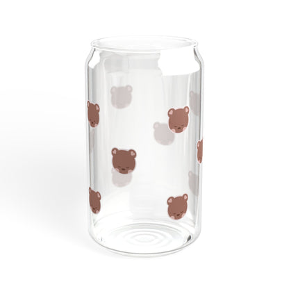 Bookish Bear Glass