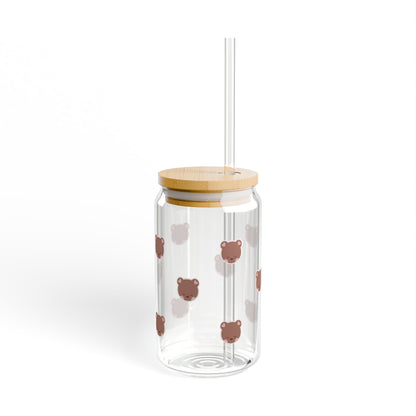 Bookish Bear Glass