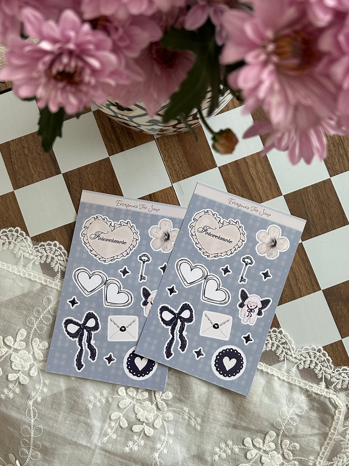 Vintage Lovey Sticker Sheet