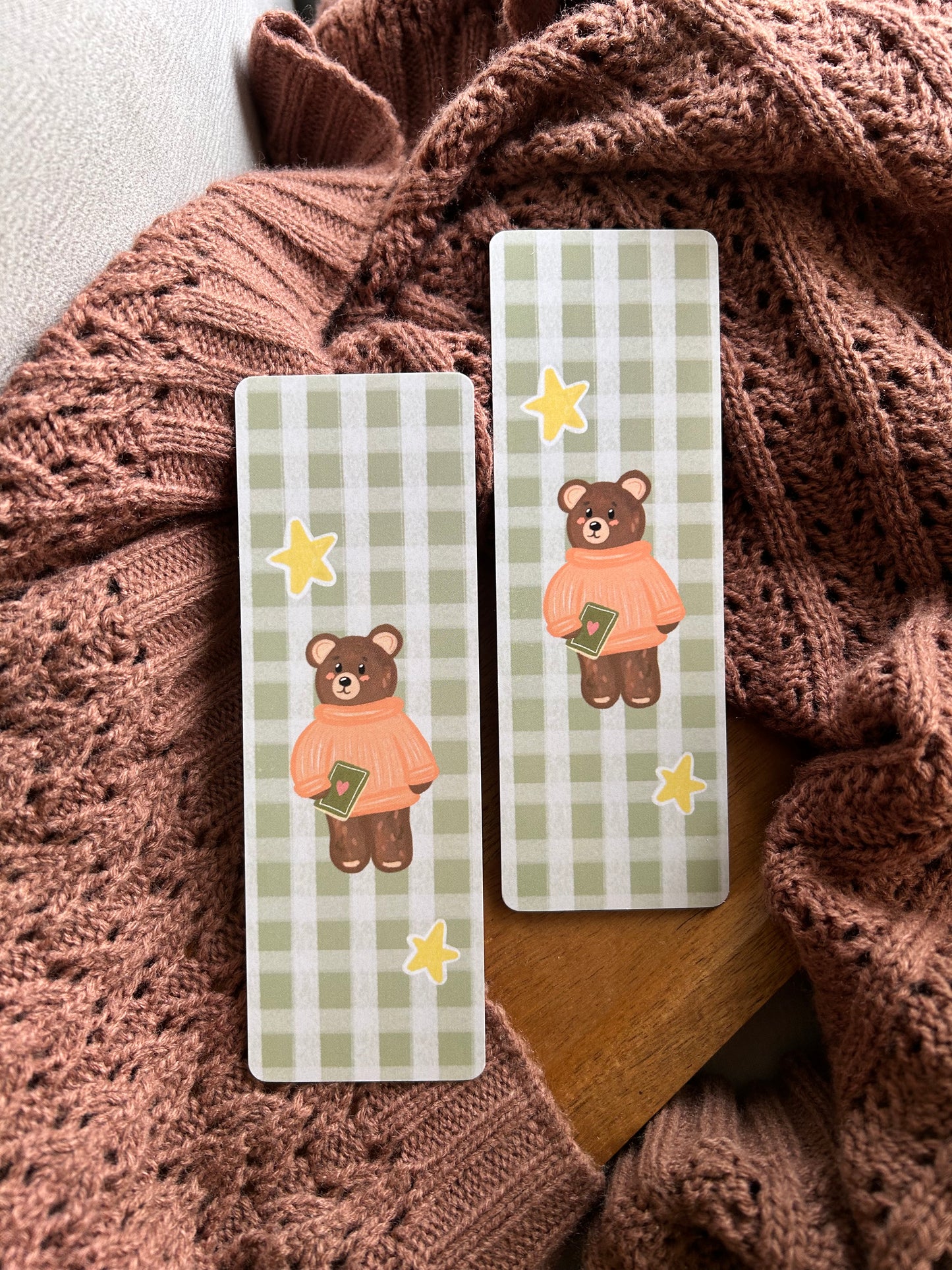 Bookish Bear Bookmark