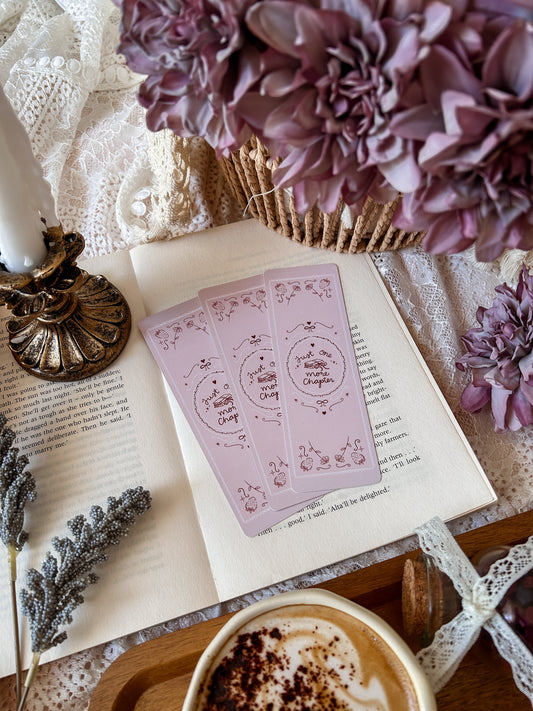 Just One More Chapter Bookmark