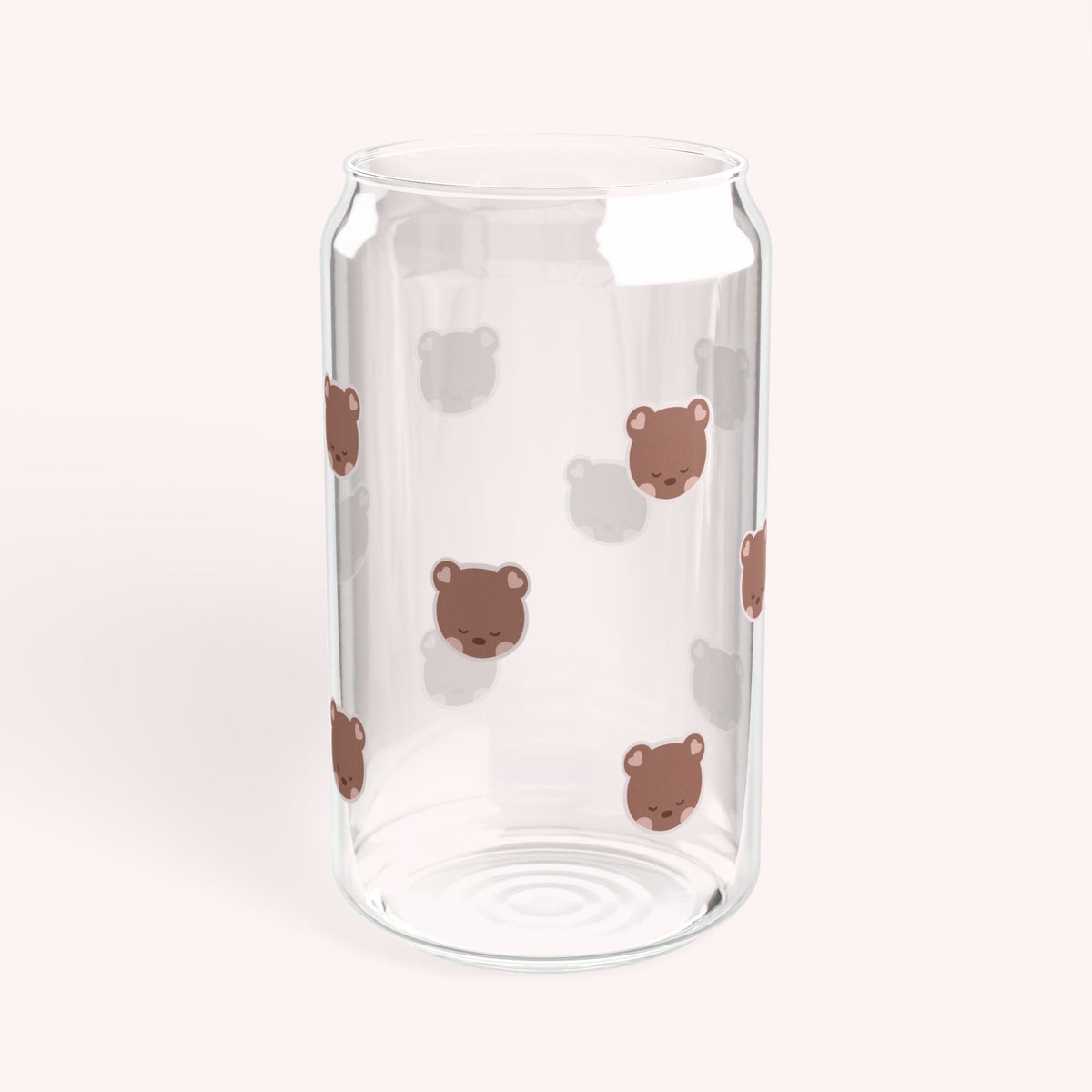 Bookish Bear Glass