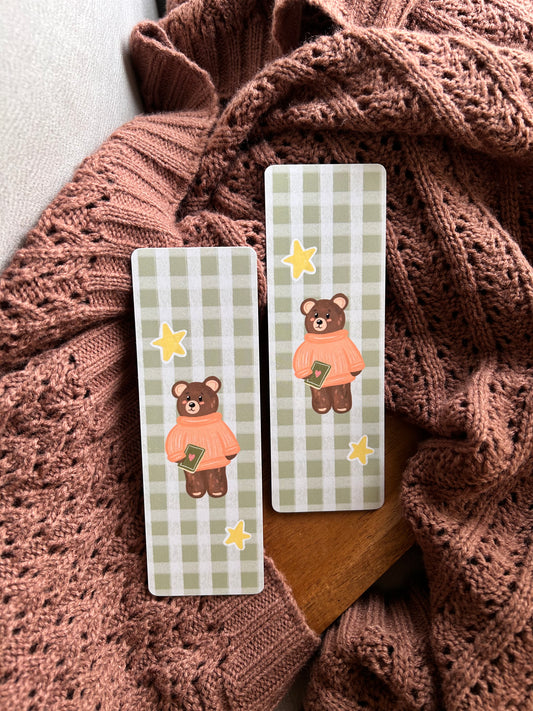 Bookish Bear Bookmark