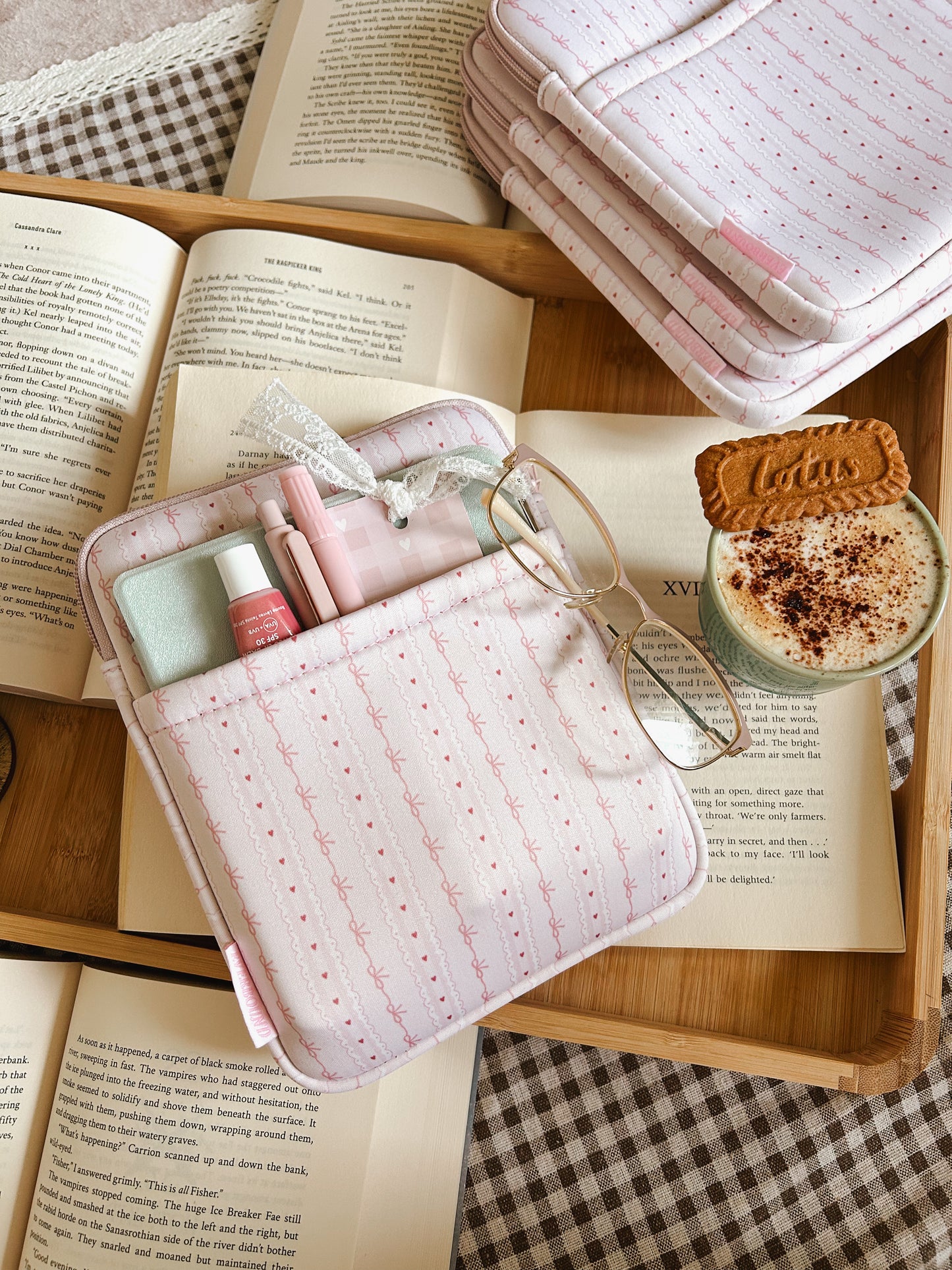 Adella Book & E-reader Sleeve