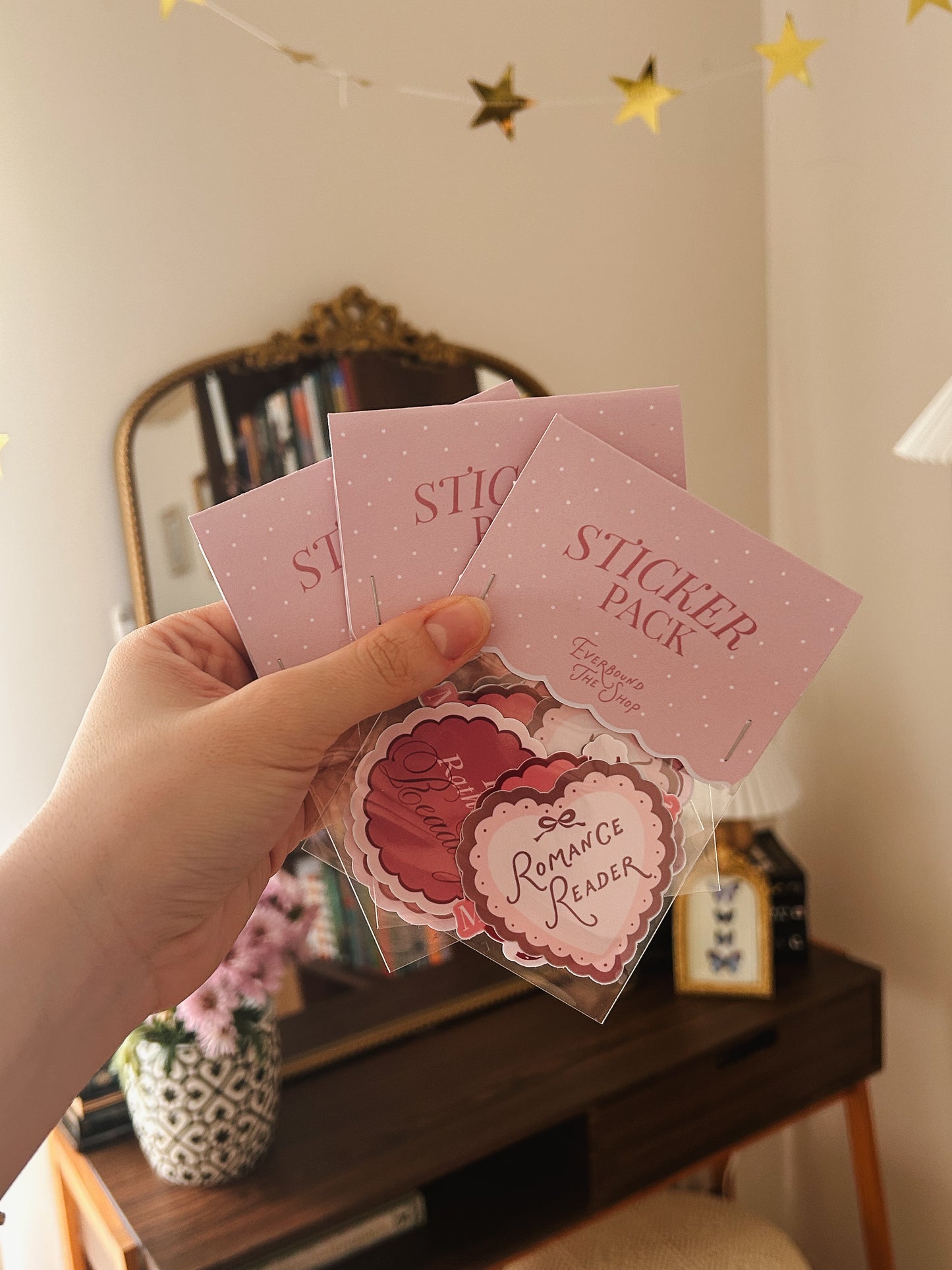 Romance Reader Sticker Pack
