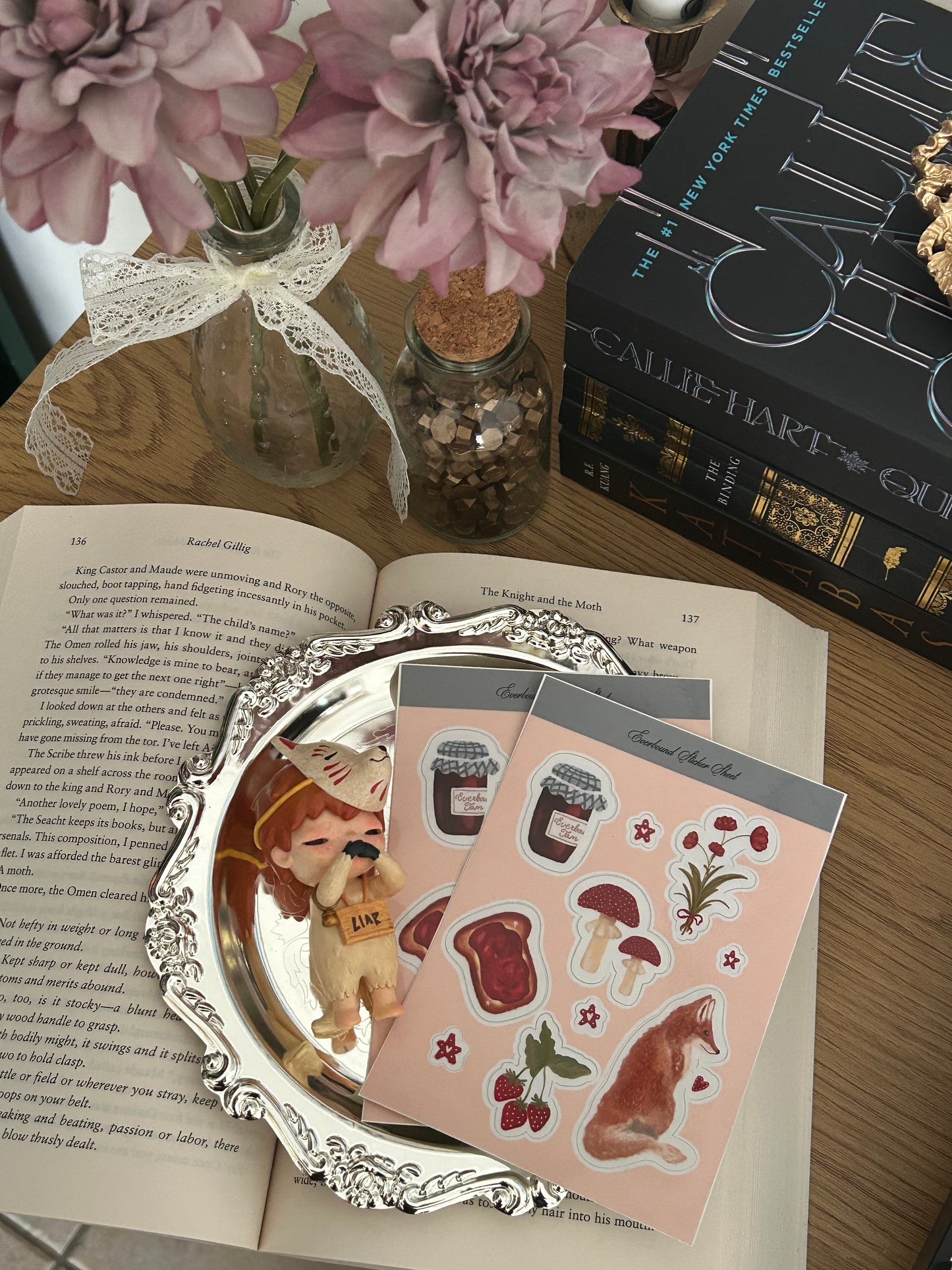 Jam & Wildflowers Sticker Sheet