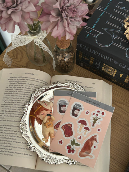 Jam & Wildflowers Sticker Sheet