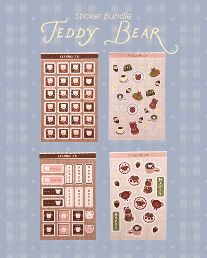Bear Sticker Sheet Bundle